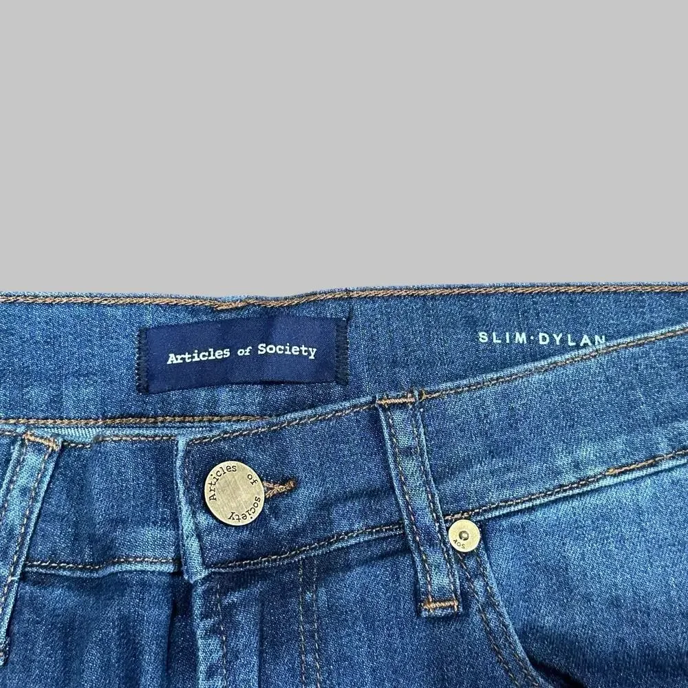 Articles of Society Slim Dylan Men’s Jeans - Blue Wash Size 32